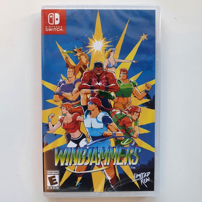 Windjammers Nintendo Switch USA ver. NEW Limited Run Games Sports