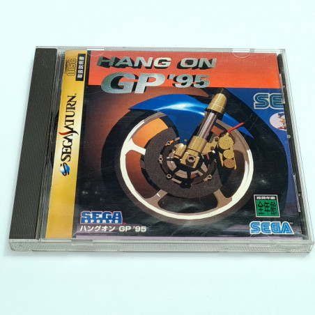 Hang On GP '95 + Reg. Card Sega Saturn Japan Ver. Racing Sega Sports 1995