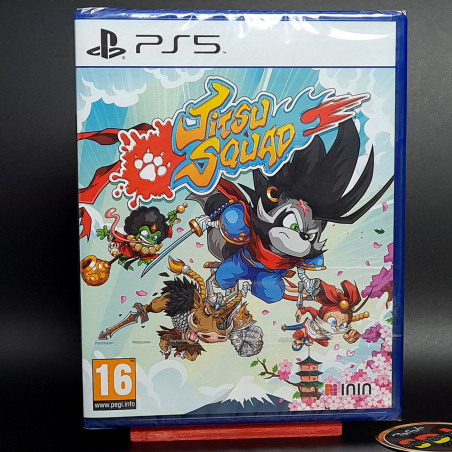 Jitsu Squad PS5 EU Physical Game In EN-FR-DE-ES-IT NEW Inin Beat'em Up