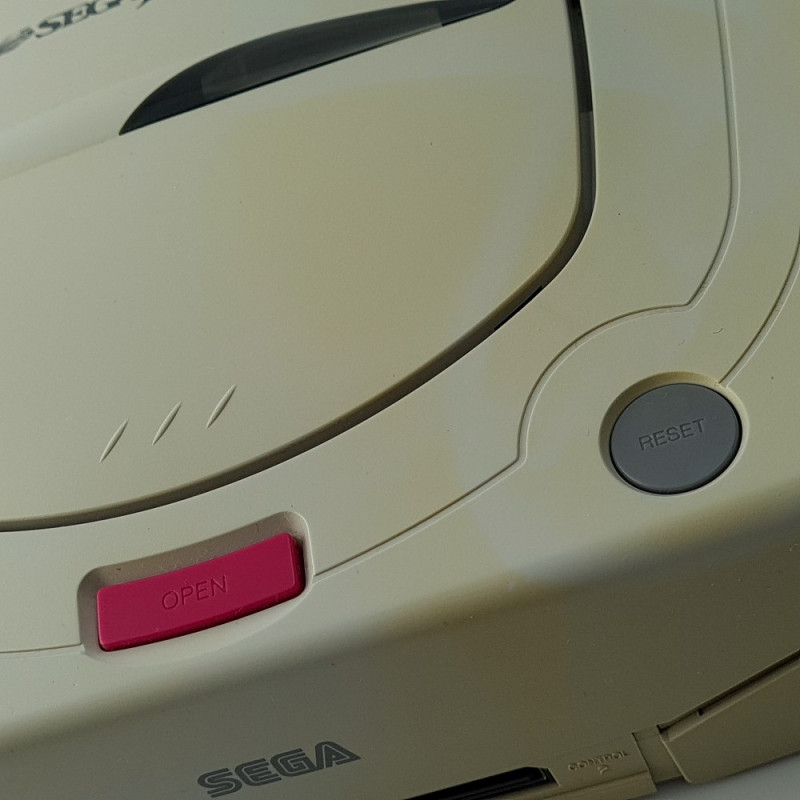 Console SEGA Saturn System (Model Number HST-3220) Japan Ver. White ...