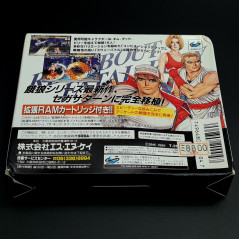 Real Bout Garou Densetsu With Ram Card Set Edition Brand New Without Blister Sega Saturn Fighting SNK