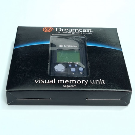 Visual Memory Card VMS/VMU (clear black) Sega Dreamcast (DC) USA BRAND NEW MK-50125