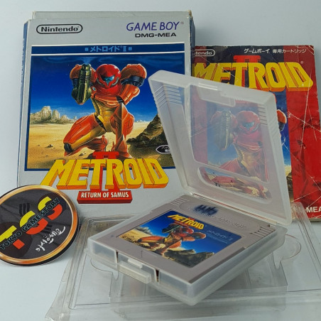 Metroid II: Return of Samus Nintendo Game Boy Japan Action 1992 DMG-MEA