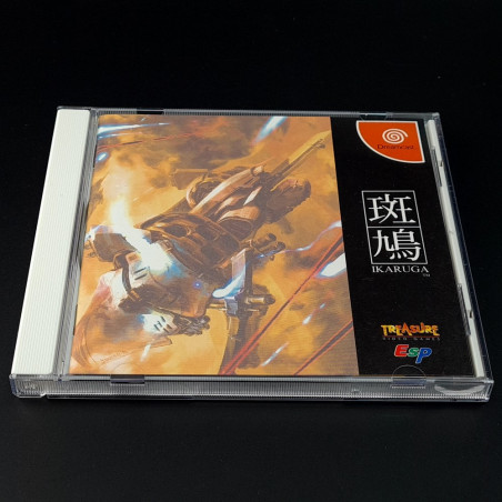 斑鳩 Ikaruga Sega Dreamcast Japan Ver. Wth Spine&Reg.Card Shmup Shooting Treasure ESP 2002