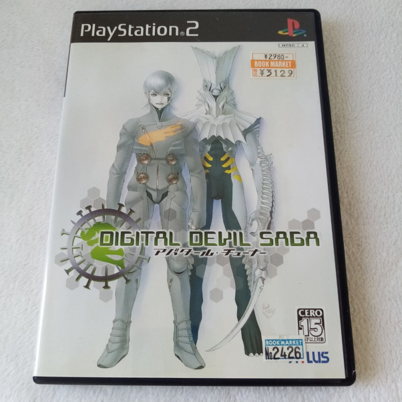 Devil Digital Saga Playstation PS2 Japan Ver. Atlus Megami Tensei 2004