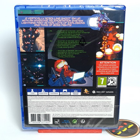 Sophstar (999Ex.) PS4 EU Game in EN-ES-JP-PT NEW Red Art Games Shmup Shooting