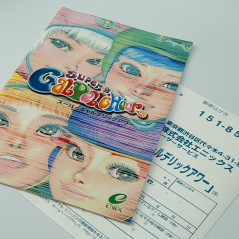 Super Gal Derrick Hour +Reg.Card. PS2 Japan Playstation 2 Sony Enix Party Mini Games 2001
