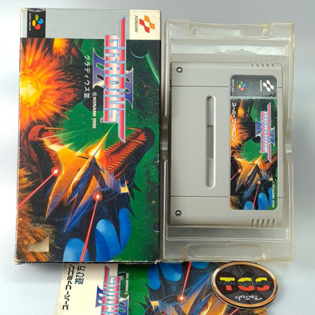 Gradius III Super Famicom Japan Game Nintendo SFC Shmup Shooting 3 Konami 1990 SHVC-G3