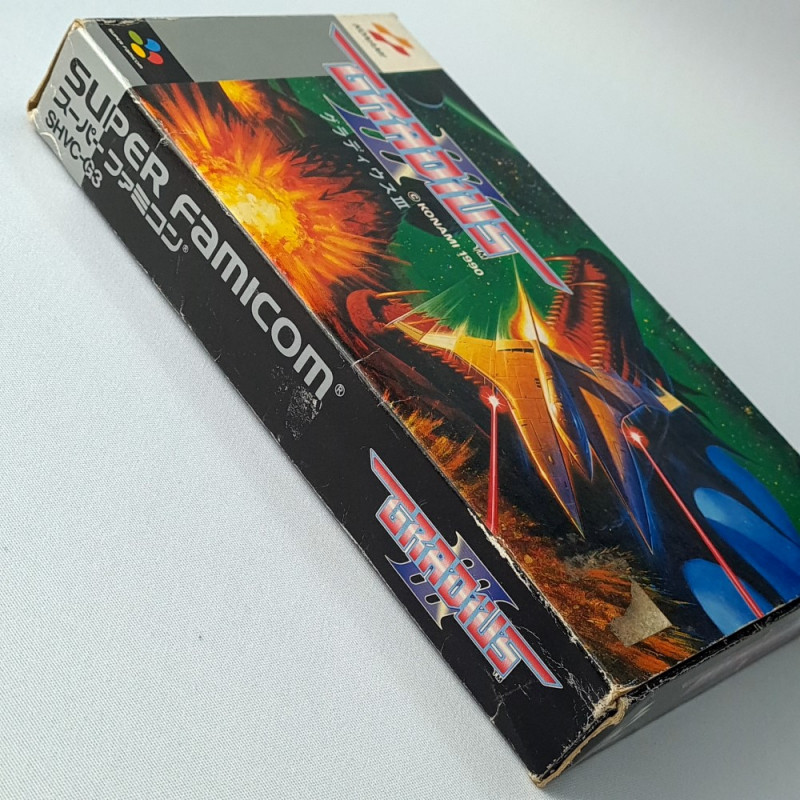 Gradius III Super Famicom (Nintendo SFC) Japan Ver. Shmup Shooting 3 ...