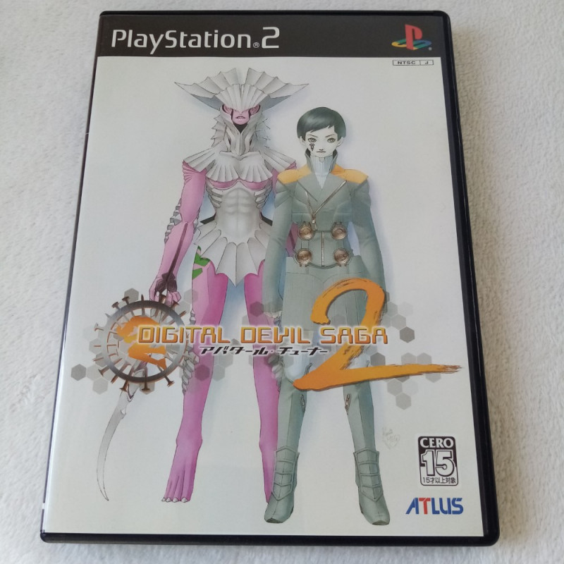 Devil Digital Saga 2 Playstation PS2 Japan Ver. Atlus Megami Tensei 2005