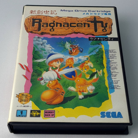 Shin Souseiki Ragnacenty Megadrive (MD) NTSC-JAPAN Game Mega Drive Sega Action Rpg 1994 Soleil