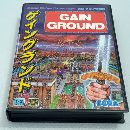 Gain Ground Sega Megadrive Japan Ver. Shooting Game Mega Drive 1990