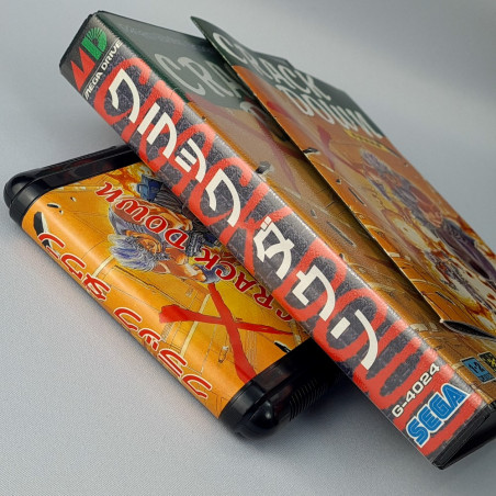 クラックダウン  Sega Megadrive Japan Ver. Action Sega Mega Drive 1990