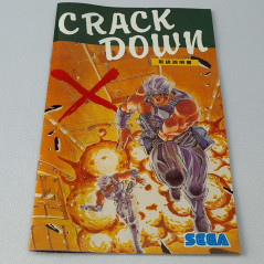 Crack Down Sega Megadrive Japan Ver. Action Sega Mega Drive 1990