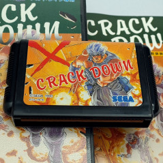 Crack Down Sega Megadrive Japan Ver. Action Sega Mega Drive 1990