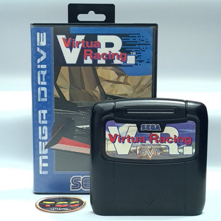 V.R. Virtua Racing No Manual Megadrive jeu PAL EURO SEGA Course 1994