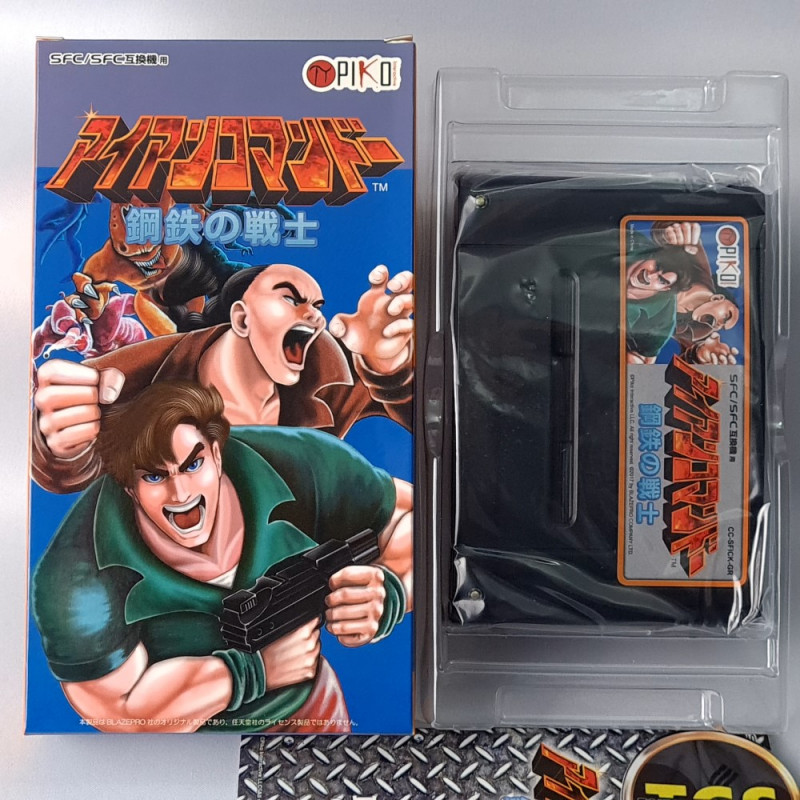 Iron Commando (TBE) Piko Edition Super Famicom (Nintendo SFC) Japan Ver. Beat'em All 2017