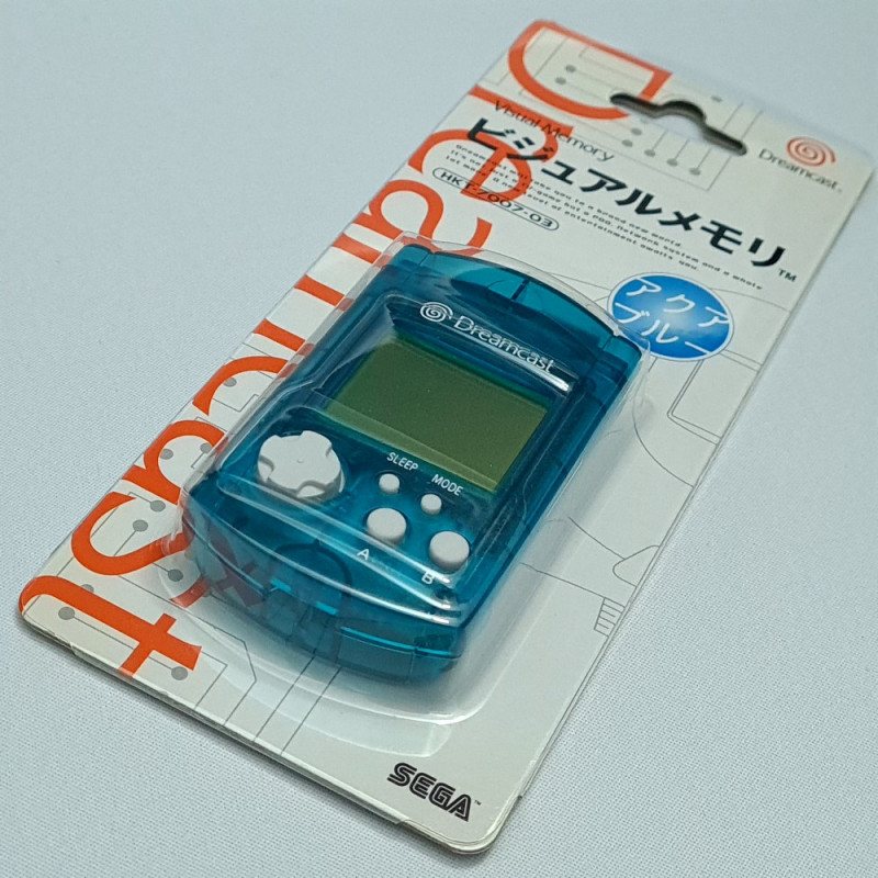 Visual Memory - Aqua Blue Sega Dreamcast (DC) Japan BRAND NEW HKT-7007-03  VMU