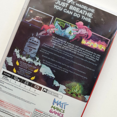 Celeste Nintendo Switch USA ver. NEW Limited Run Game Platform Action