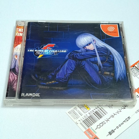 The King of Fighters 2001 + Spin.Card Sega Dreamcast Japan SNK Kof Playmore Fighting