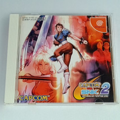 Capcom VS. SNK 2 +Obi&Hagaki Sega Dreamcast Japan Game Capcom Millionaire VS Fighting 2001