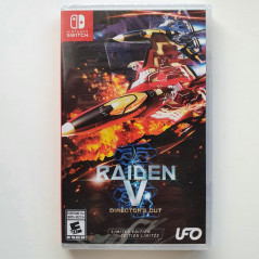 Raiden V director's cut Limited Edition nintendo Switch USA ver. NEW UFO Shoot em up