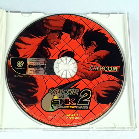 Capcom VS. SNK 2 Sega Dreamcast Japan Game Capcom Millionaire VS ...