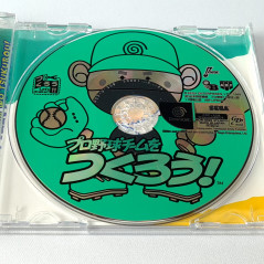 Pro Yakyuu Team o Tsukurou!  Baseball + Spin.&Reg. Card TBE Sega Dreamcast Japan Sports