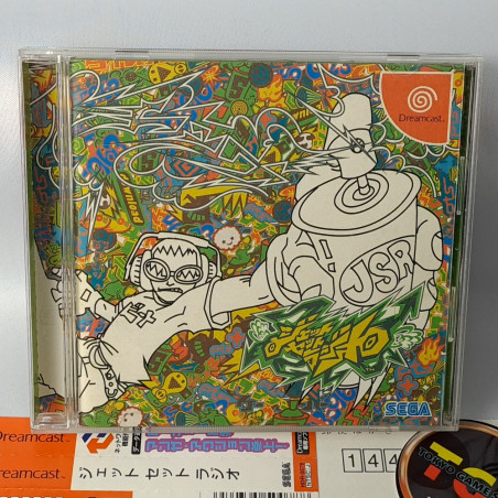 Jet Set Radio + Spin.&Reg.Card Sega Dreamcast Japan Sega Action 2000
