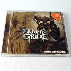Frame Gride + Reg.&Spin Card TBE Sega Dreamcast Japan From Software Mecha Fighting