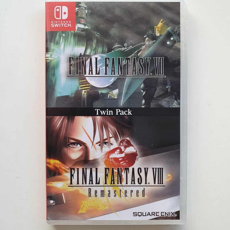 Final Fantasy VII / VIII Twin Pack Nintendo Switch Asian avec English Cover and texte en Francais ver. NEW Square Enix RPG