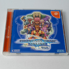 Phantasy Star Online Ver. 2 + Reg.&Spin.Card Sega Dreamcast Japan Sega Sonic Team Action Rpg