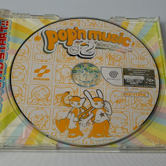 Pop'n Music 2 + Spin.Card Sega Dreamcast Japan Ver. Konami Music 1999