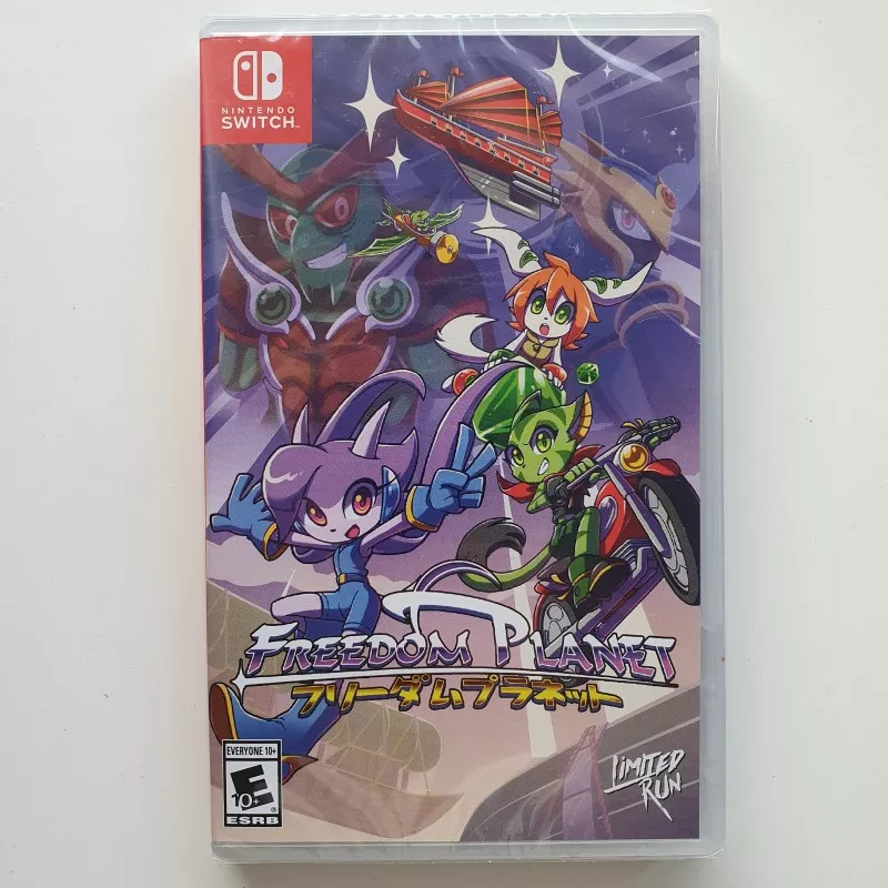 Freedom Planet for factory Nintendo Switch