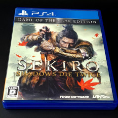 Sekiro: Shadows Die Twice Game of the Year Edition PS4 Japan From Software Action RPG 2020 Soul Like