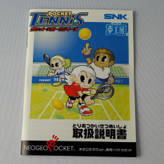 Pocket Tennis + Reg. Cards Neogeo Pocket NGP Japan SNK Sport Tennis 1998