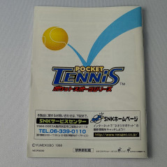 Pocket Tennis + Reg. Cards Neogeo Pocket NGP Japan SNK Sport Tennis 1998