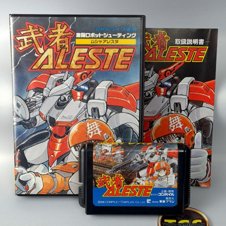 Musha Aleste: Full Metal Fighter Ellinor Megadrive (MD) NTSC-JAPAN Game Mega Drive COMPILE TOAPLAN 1990