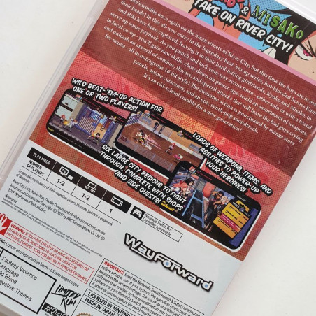 River City Girls Nintendo Switch USA vers. USED Limited Run Game Beat'em all