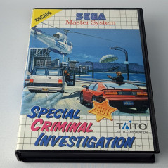 S.C.I. Special Criminal Investigation Sega Master System PAL Taito Course 1992