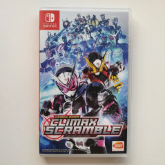 Kamen Rider Climax Scramble English Cover Nintendo Switch Asian with English texte vers. USED bandai Namco Combat/Fighting