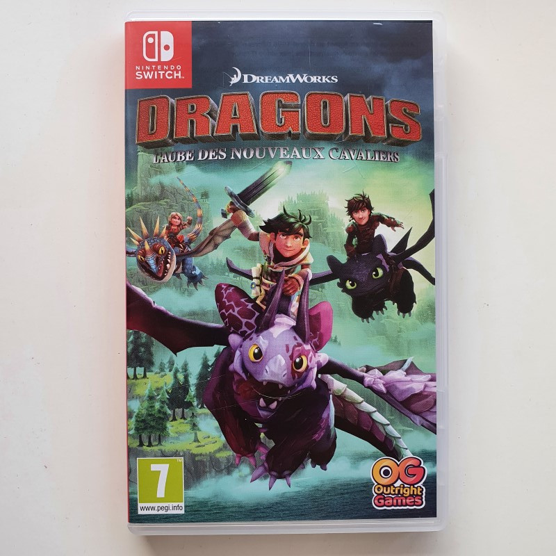 Dreamworks Dragons l' aube des nouveaux cavaliers Nintendo Switch FR vers. USED Bandai Namco Action Aventure