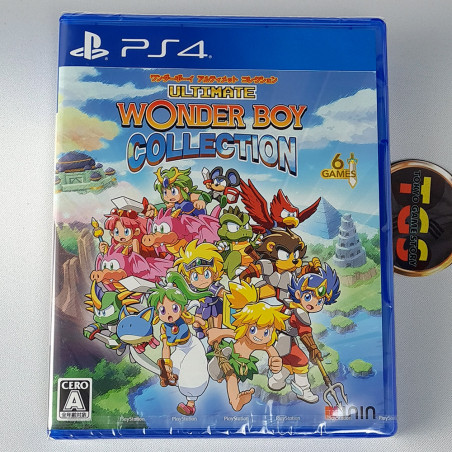 Ultimate Wonder Boy Collection (6Games) PS4 Japan Sealed Physical Game NEW