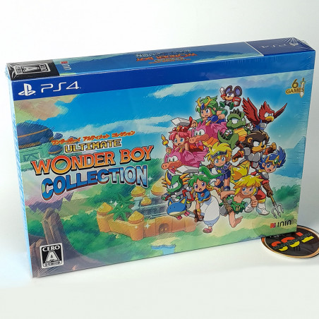 Ultimate Wonder Boy Collection [Special Pack Limited Edition] (6Games) PS4 Japan NEW