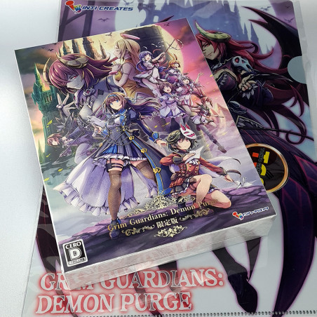 Grim Guardians: Demon Purge Limited Edition +Bonus Switch Japan Game In EN-FR-DE-ES-IT-PT-KR-CH NEW Platform Action Inti Creates