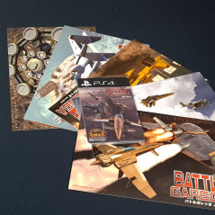 Battle Garegga Rev.2016 Premium PS4 Japan Edition (OST-Book-Postcards-Badge-Flyers-Instruction)