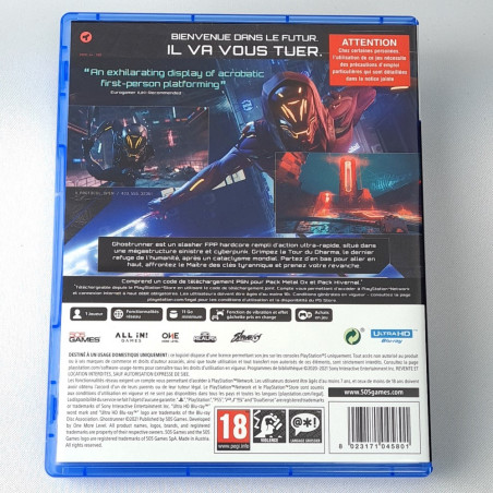 Ghostrunner PS5 Euro Game In EN-FR-DE-ES-IT SOS GAMES Action 2020