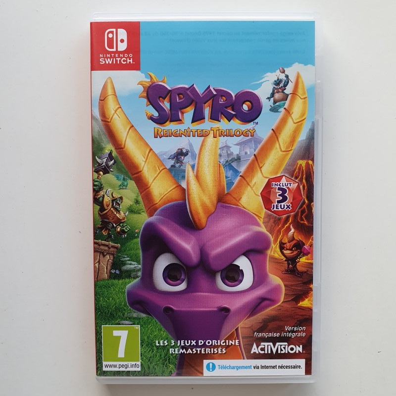 Spyro Reignited Trilogy Nintendo Switch FR vers. USED Activision Platform