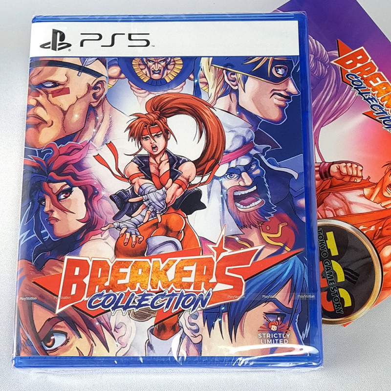 Breakers Collection +PostCard PS5 New Revenge Fighting Game Strictly Limited 68