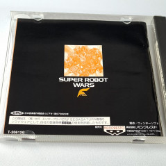Super Robot Taisen F Final (+Bonus, Reg&SpinCard) Sega Saturn Japan Ver. Robot Wars Banpresto-Gainax 1998 Tactics